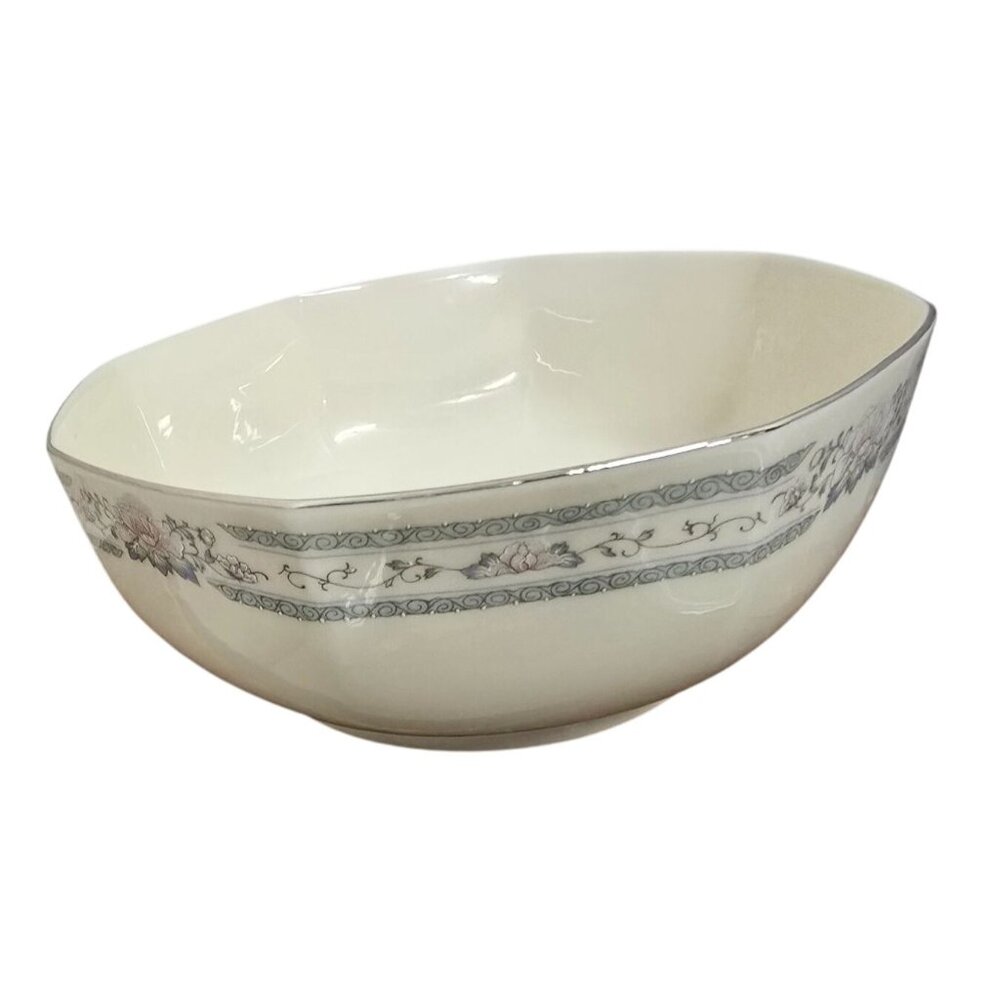 Lenox Charleston Fine China 8" Octagonal Serving Bowl